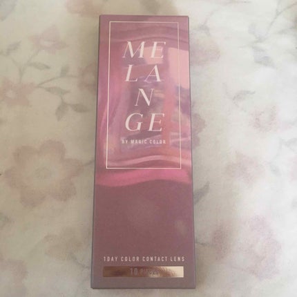 MELANGE 1day/MELANGE BY MAGICCOLOR/ワンデー(1DAY)カラコンを使ったクチコミ(1枚目)