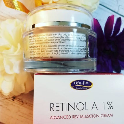 レチノールA 1% アドバンスドリバイタリゼーションクリーム/Life-flo/フェイスクリームを使ったクチコミ(4枚目)