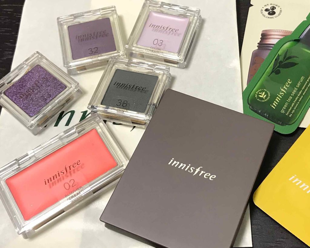 マイアイシャドウ グリッター/innisfree/単色アイシャドウを使ったクチコミ(1枚目)