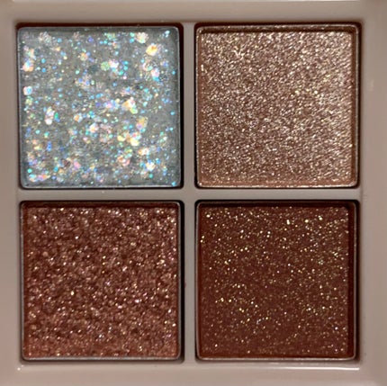 TWINKLE POP Pearl Flex Glitter Eye Palette/CLIO/アイシャドウパレットを使ったクチコミ(4枚目)