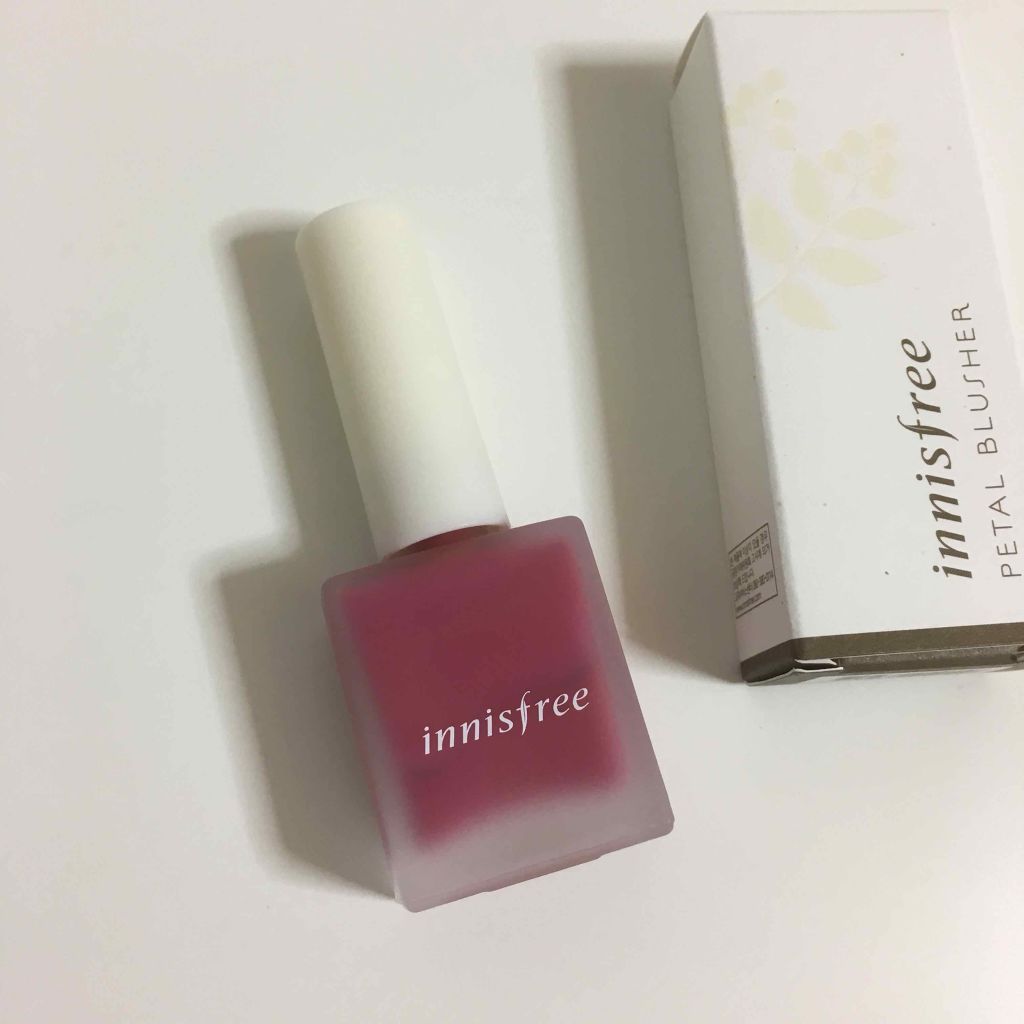 Petal Blusher /innisfree/リキッドチークを使ったクチコミ(2枚目)