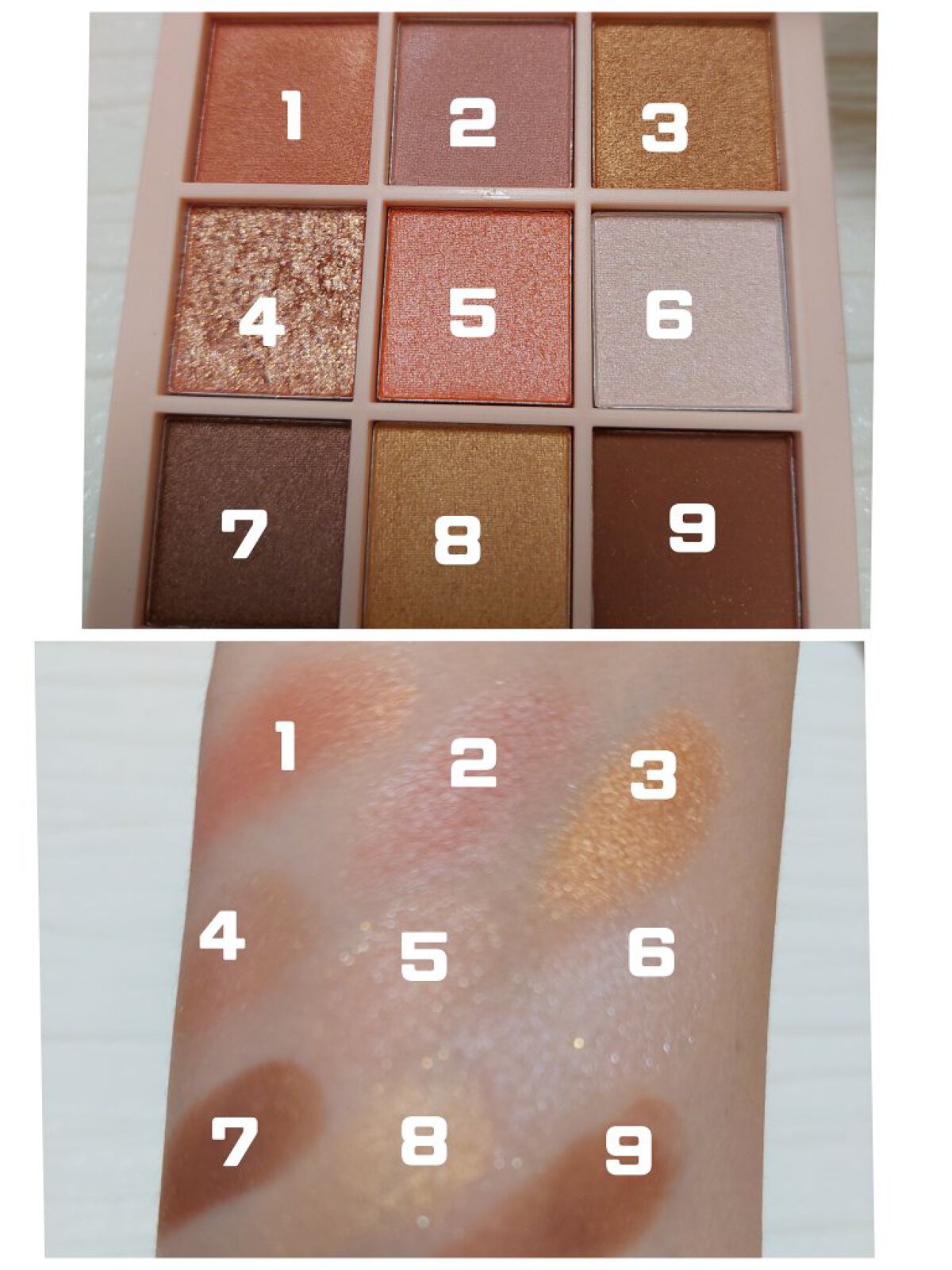 アイシャドウパレット/Kirei&co./アイシャドウパレットを使ったクチコミ（2枚目）