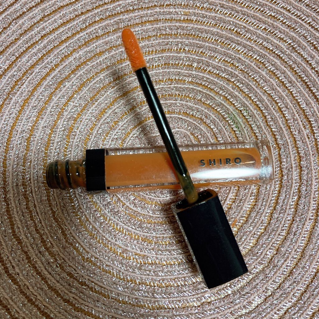 エッセンスリップオイルカラー/SHIRO/リップオイルを使ったクチコミ（2枚目）