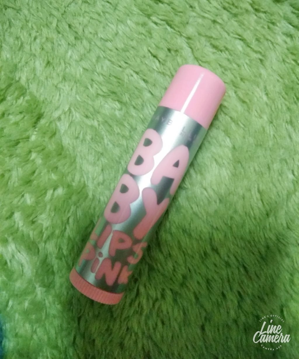 リップクリーム ピンクグロウ 01 ベビーピンク/MAYBELLINE NEW YORK/リップケアを使ったクチコミ（1枚目）