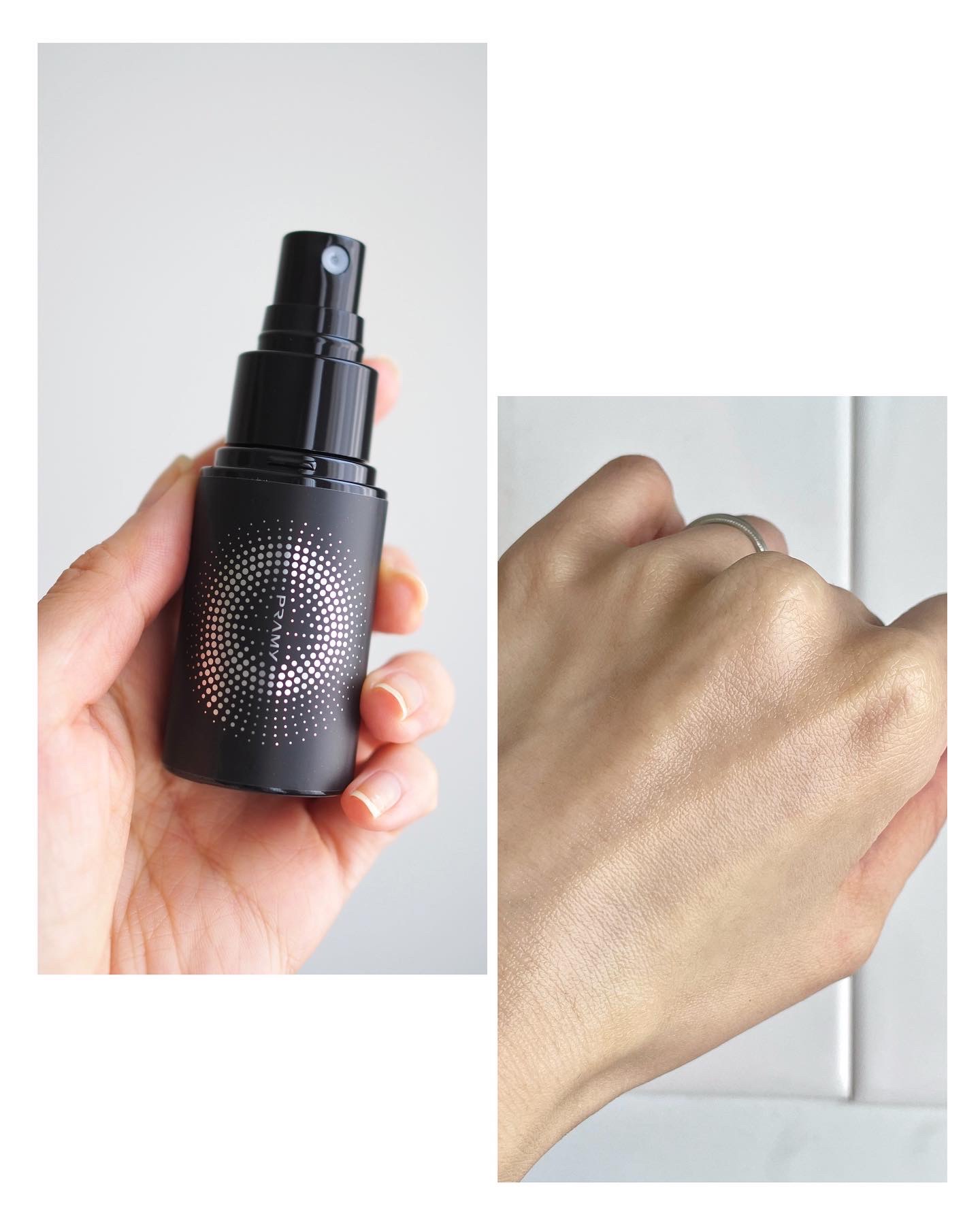 PRAMY メイクアップセッティングミスト モイストタイプ/PRAMY/フィックスミストを使ったクチコミ（2枚目）