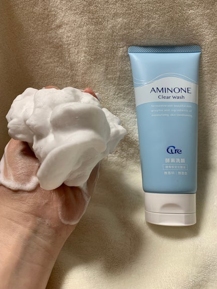 アミノネクリアウォッシュ/Cure/洗顔フォームを使ったクチコミ(3枚目)