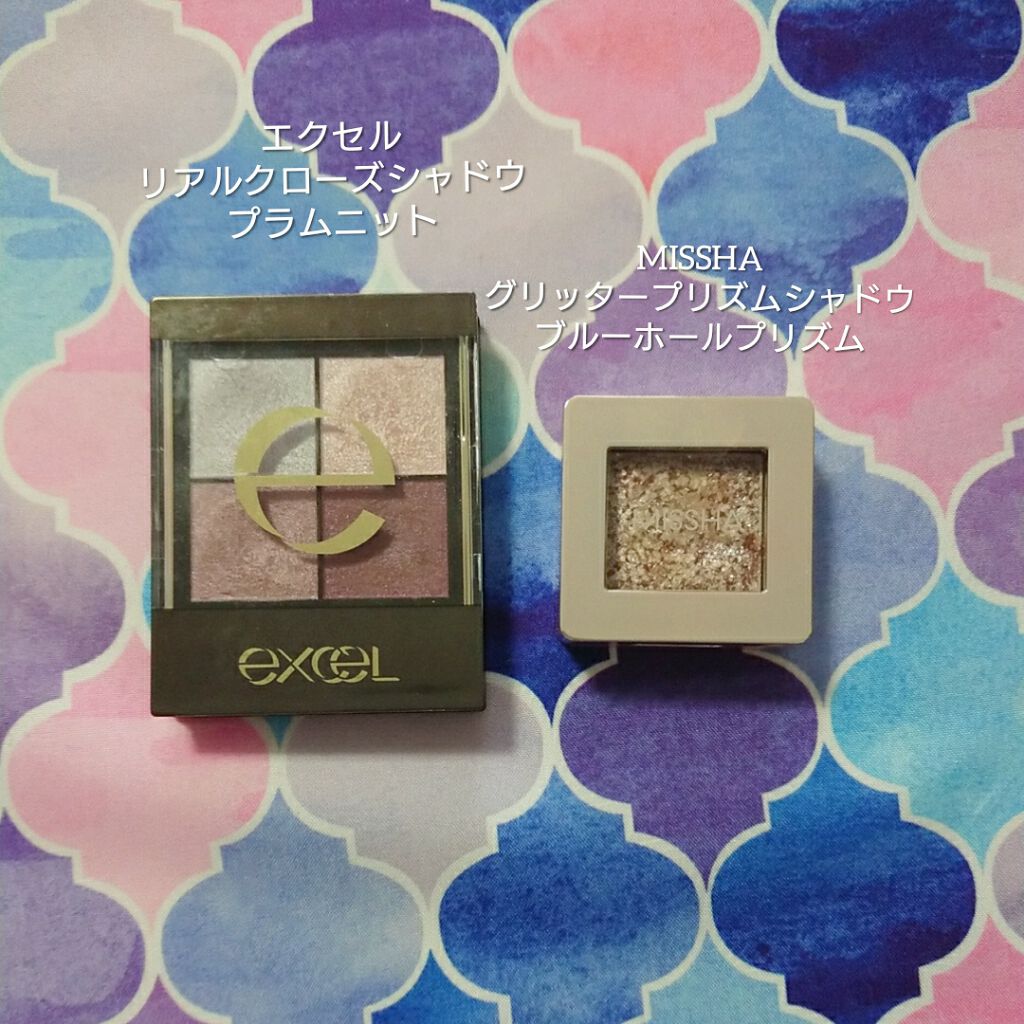 リアルクローズシャドウ/excel/アイシャドウパレットを使ったクチコミ（1枚目）