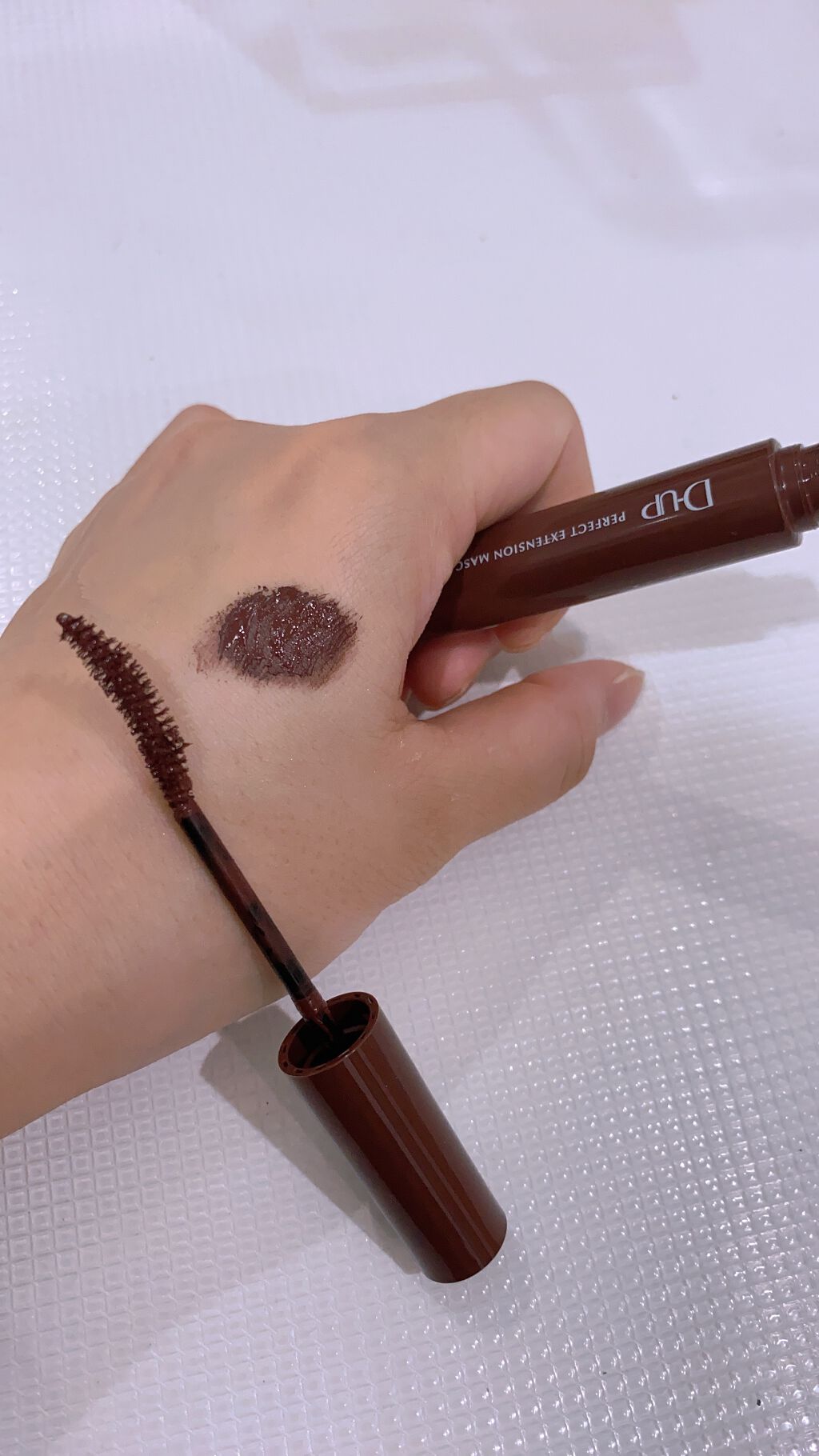 パーフェクトエクステンション マスカラ for カール/D-UP/マスカラを使ったクチコミ(2枚目)