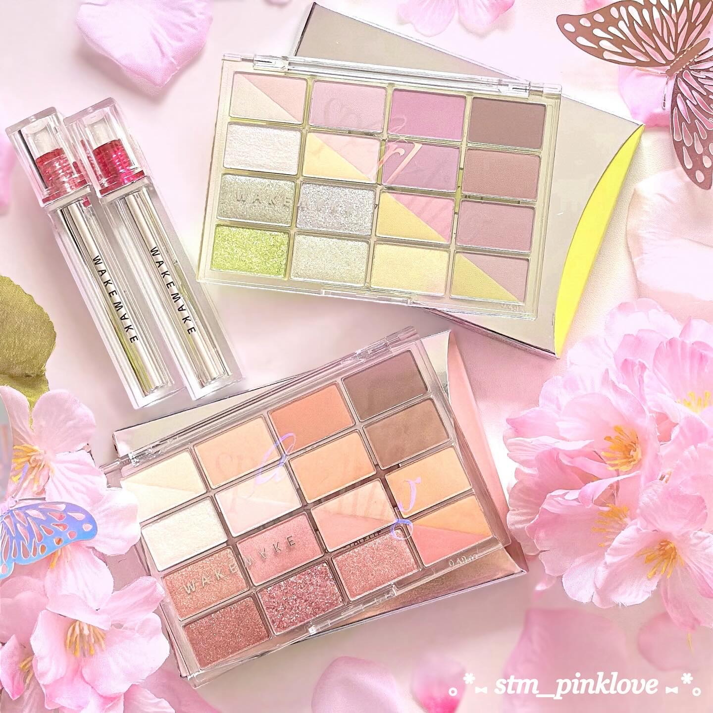 ソフトブラーリングアイパレット/wakemake/アイシャドウパレットを使ったクチコミ（1枚目）