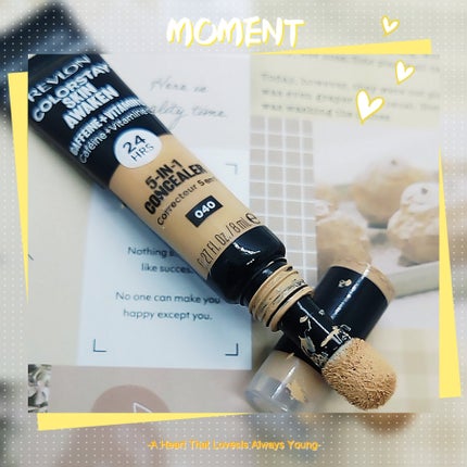 カラーステイ スキン アウェイクン コンシーラー/REVLON/リキッドコンシーラーを使ったクチコミ(1枚目)