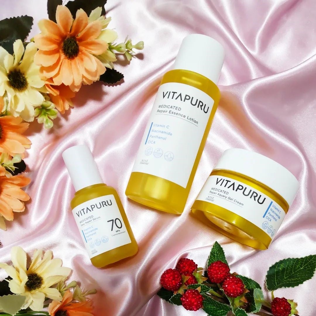 ビタプル リペアアクアリージェルクリーム/VITAPURU/フェイスクリームを使ったクチコミ(3枚目)