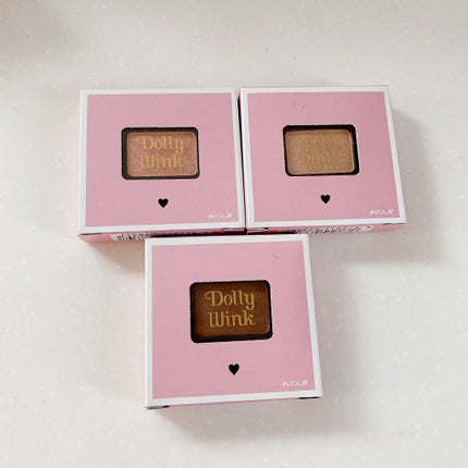 カスタムシャドウ/ドーリーウインク/単色アイシャドウを使ったクチコミ(1枚目)