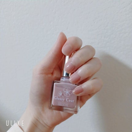 グロッシーコート シフォンピンク(限定色)【旧】/スキューズミー/オールインワンネイルの画像