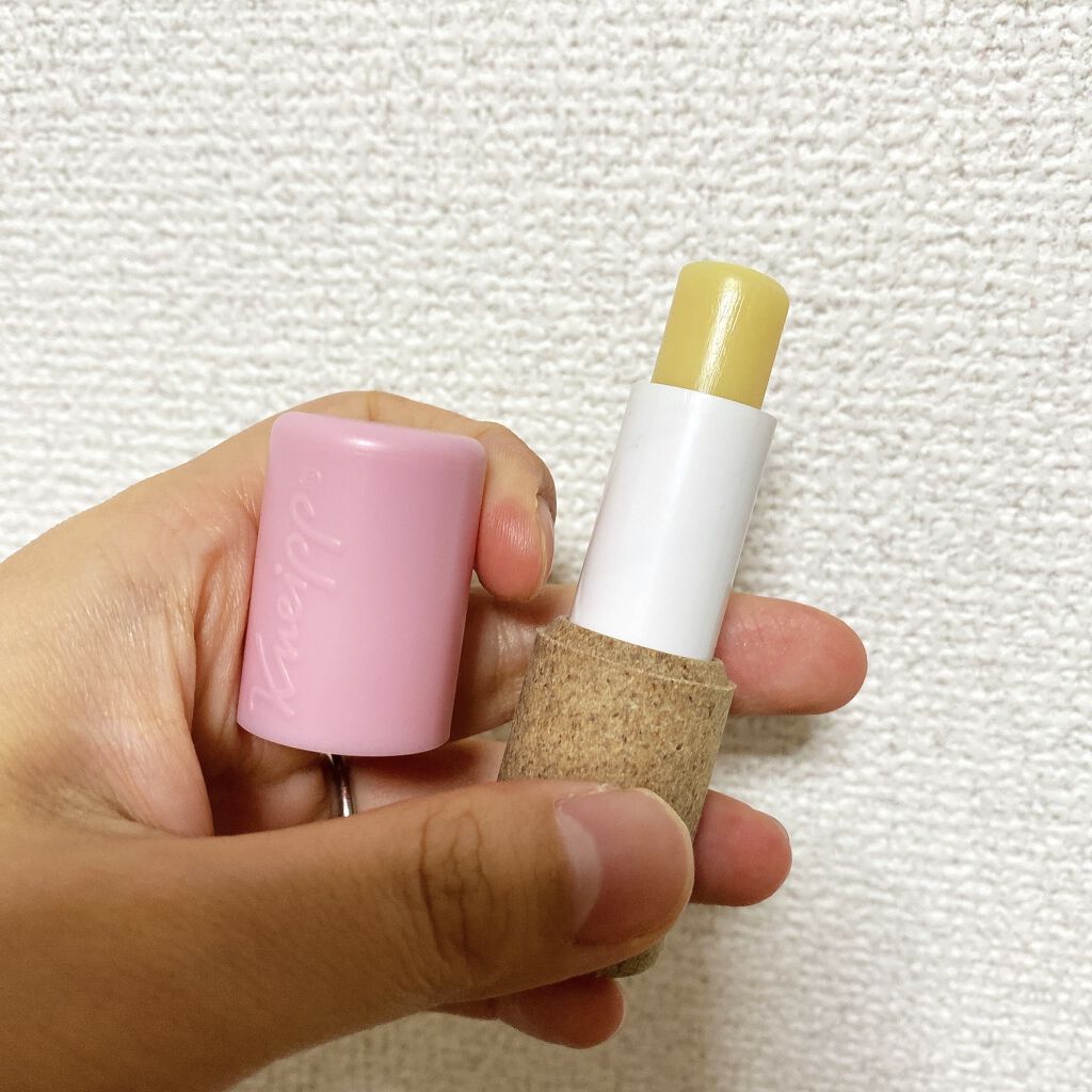 オーガニック リップバーム スイートアーモンドの香り/クナイプ/リップケアを使ったクチコミ（2枚目）