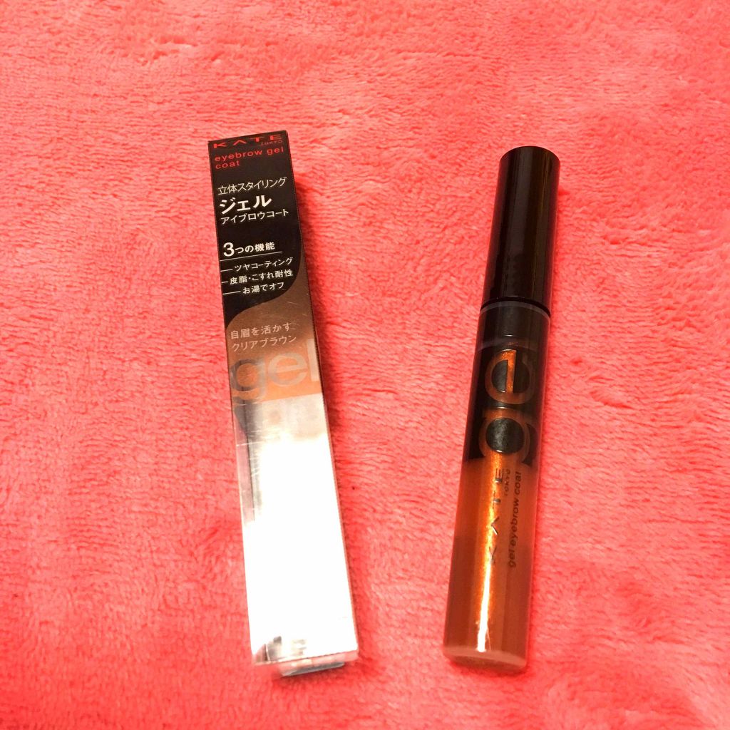 ジェルアイブロウコート/KATE/アイブロウコートを使ったクチコミ（1枚目）