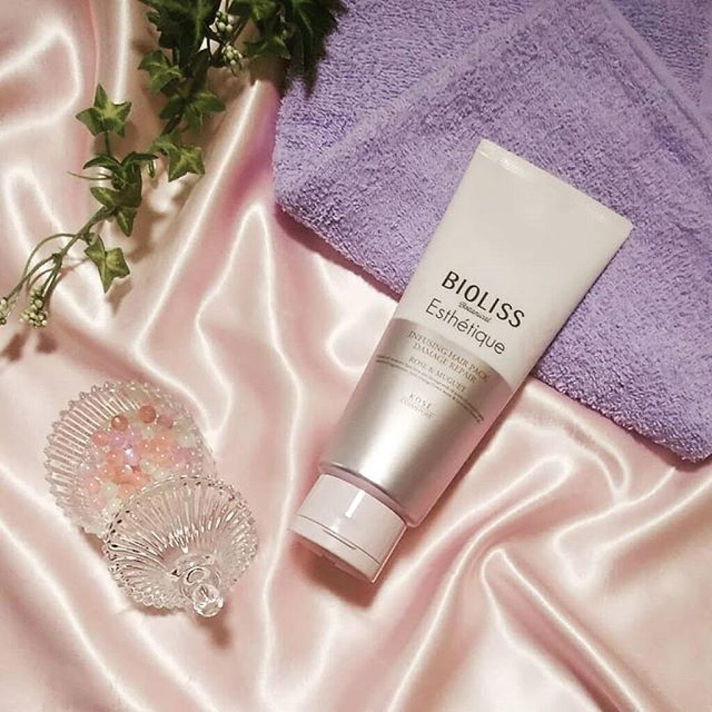 ボタニカル エステティーク インフュージング ヘアパック(ダメージリペア)/SSビオリス/ヘアマスク・ヘアパックを使ったクチコミ(1枚目)