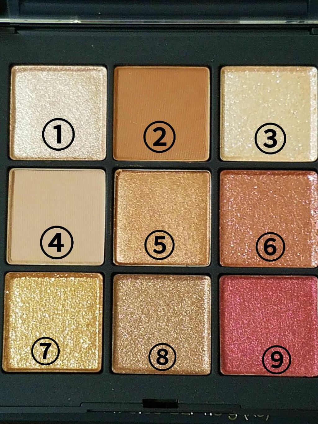 サマーソルスティス アイシャドーパレット/NARS/アイシャドウパレットを使ったクチコミ(2枚目)