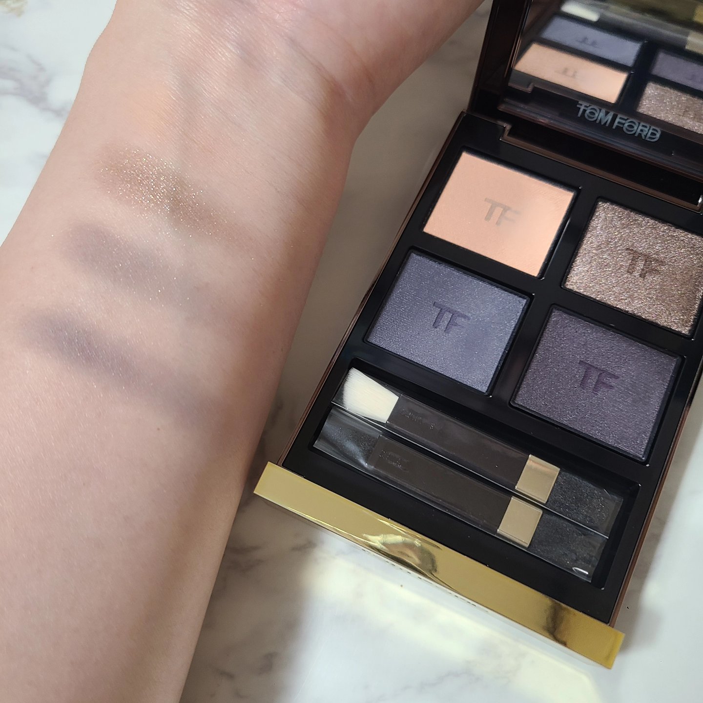 アイ カラー クォード/TOM FORD BEAUTY/アイシャドウパレットを使ったクチコミ（3枚目）