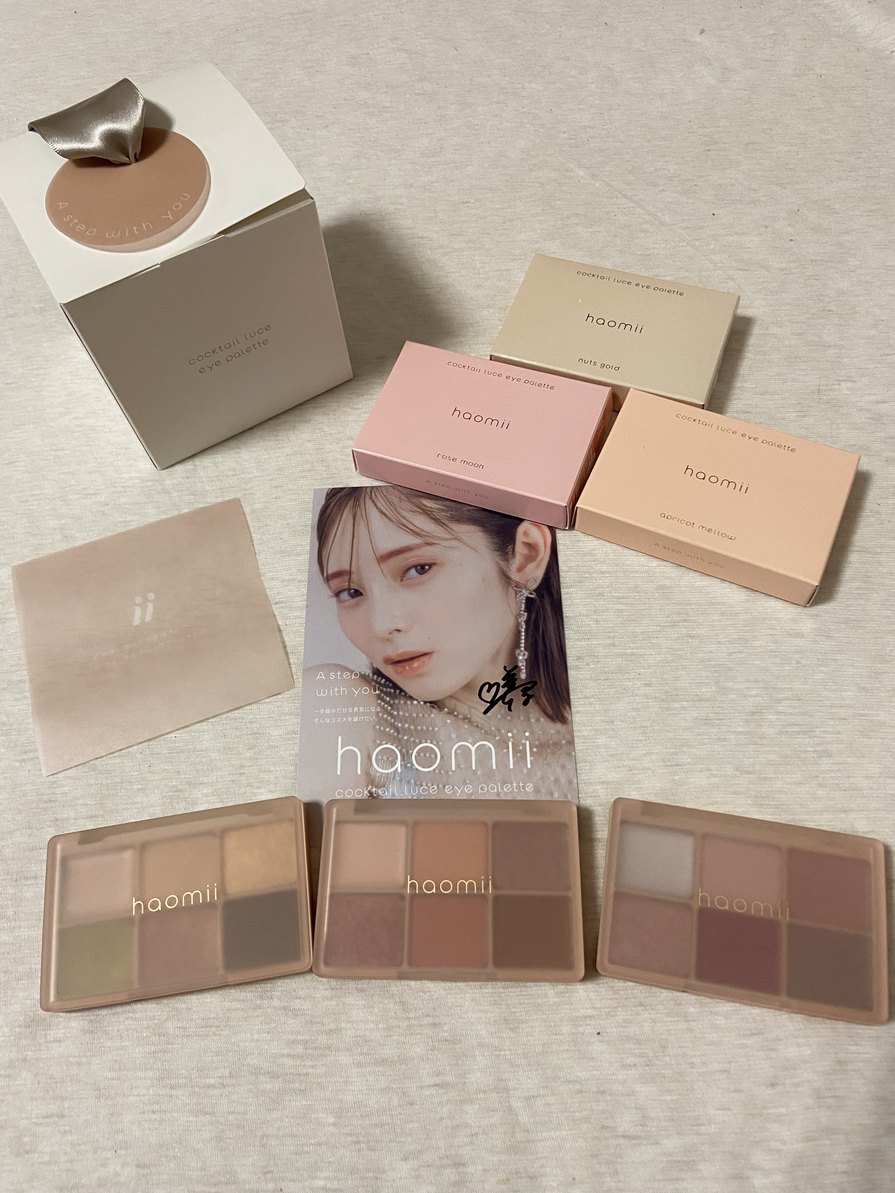 カクテルルーチェアイパレット/haomii/マルチパレットを使ったクチコミ（1枚目）