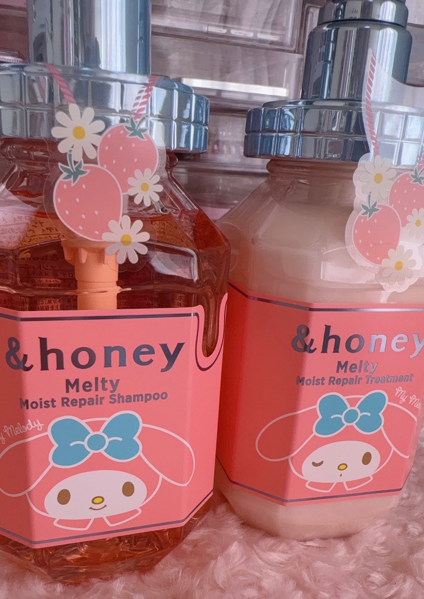アンドハニー マイメロディ メルティ シャンプー&ヘアトリートメント ペアセット/&honey/市販シャンプーを使ったクチコミ(2枚目)