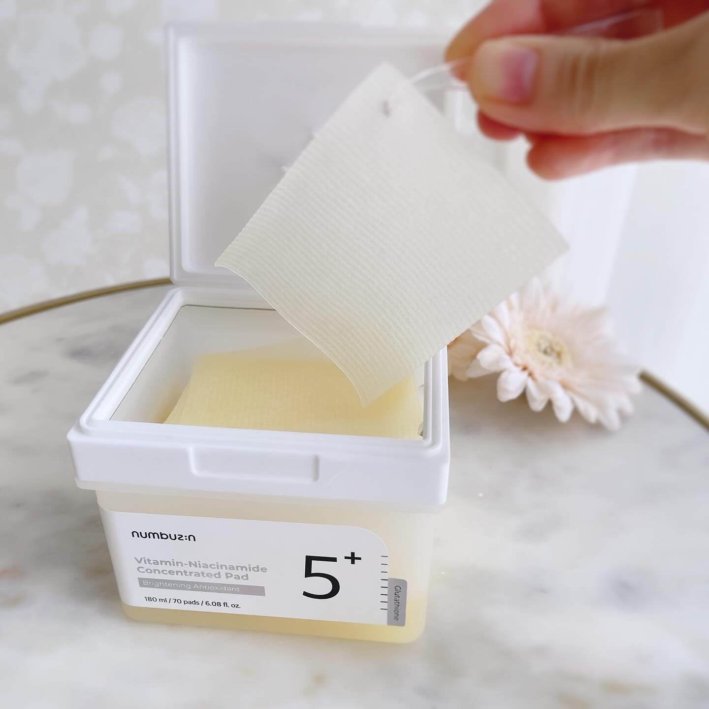 5番 白玉グルタチオンＣ美容液/numbuzin/美容液を使ったクチコミ（2枚目）