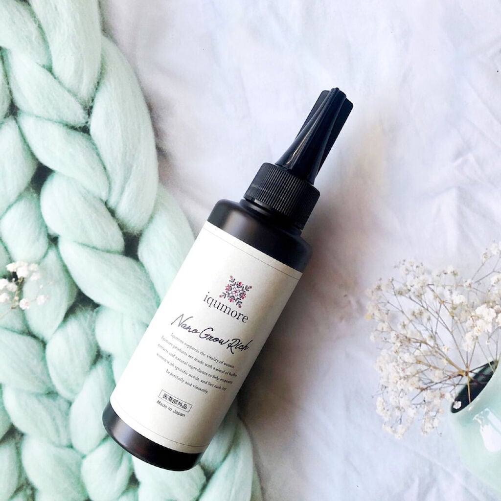 ナノグロウリッチ/iqumore/頭皮ローションを使ったクチコミ(1枚目)