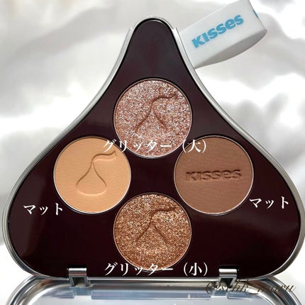 キスチョコレート プレイカラーアイズ/ETUDE/アイシャドウパレットを使ったクチコミ(4枚目)