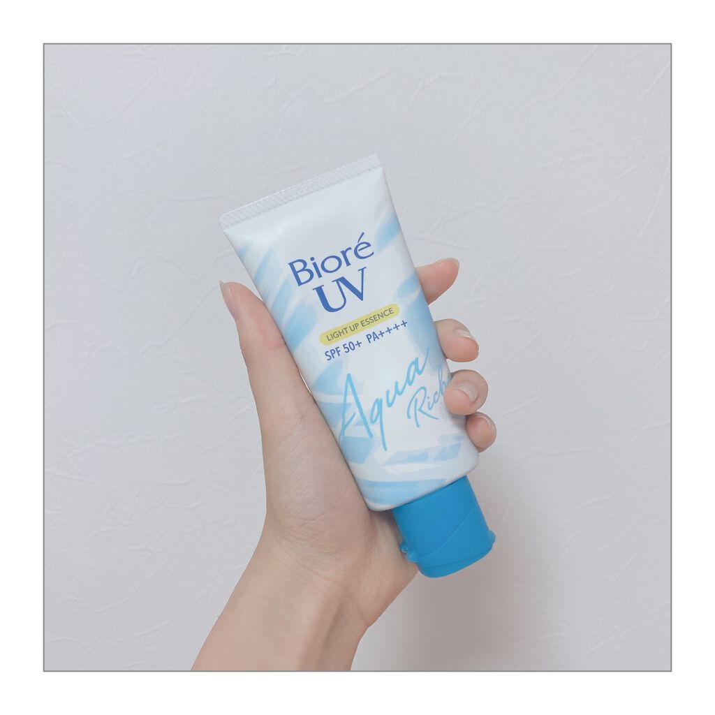 ビオレUV アクアリッチ ライトアップエッセンス/ビオレ/日焼け止めクリームを使ったクチコミ（2枚目）