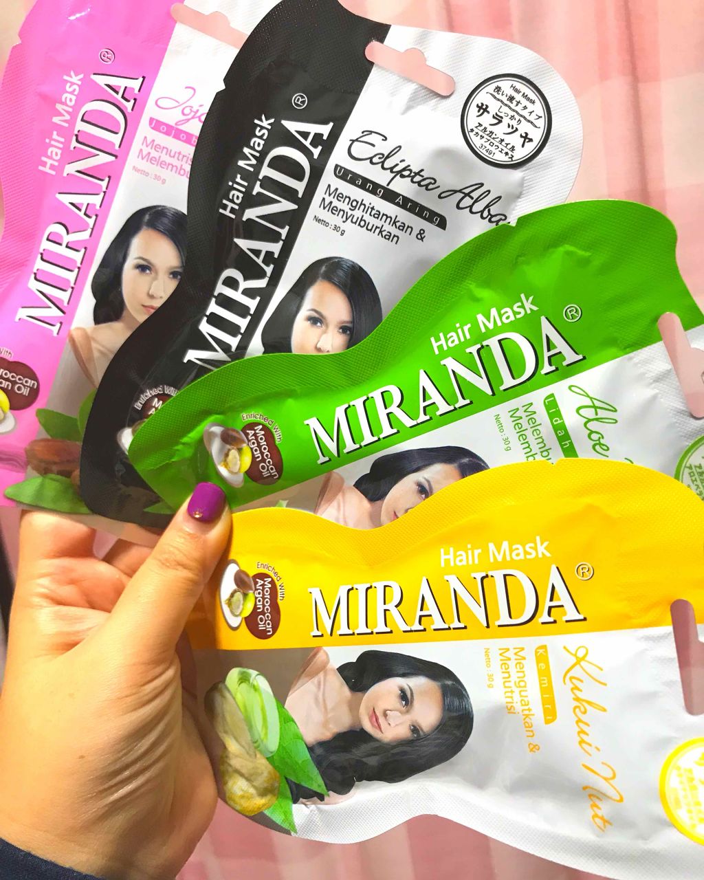 モイスチャーヘアマスク/MIRANDA/ヘアマスク・ヘアパックを使ったクチコミ（1枚目）