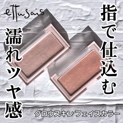 エテュセ グロウスキン フェイスカラー 01 <ハイライター>/ettusais/パウダーハイライトを使ったクチコミ(1枚目)