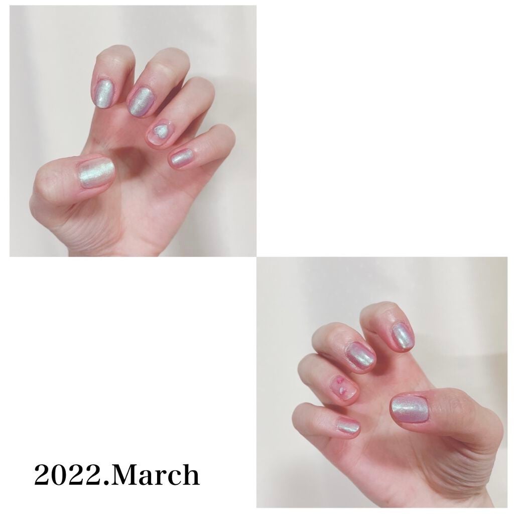 ジェルネイル(ライト対応)/セリア/ジェルネイルを使ったクチコミ(4枚目)