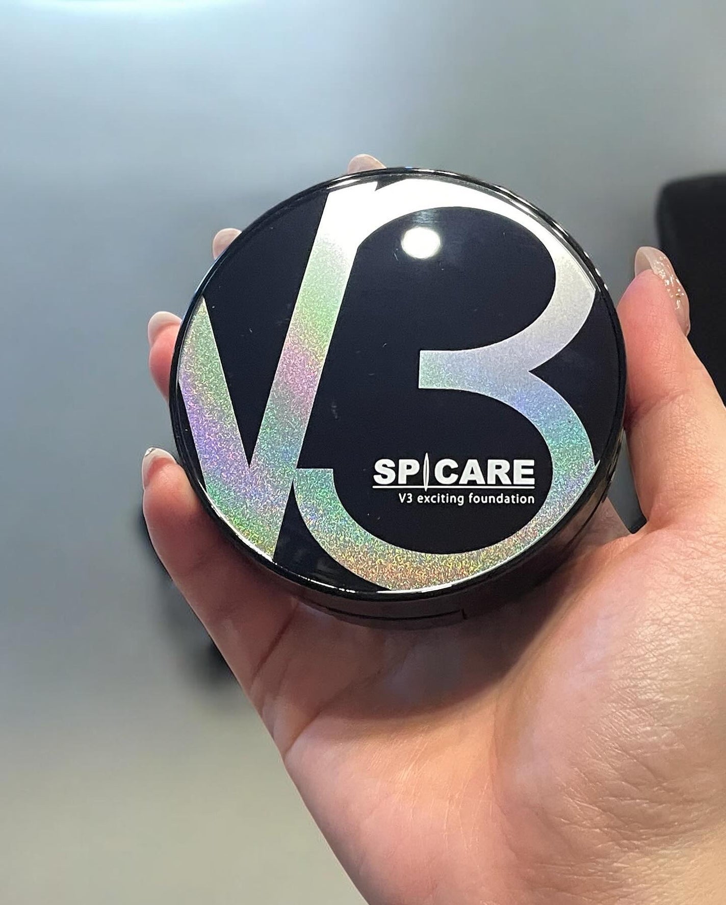 V3 エキサイティングファンデーション/SPICARE/クッションファンデーションを使ったクチコミ(2枚目)