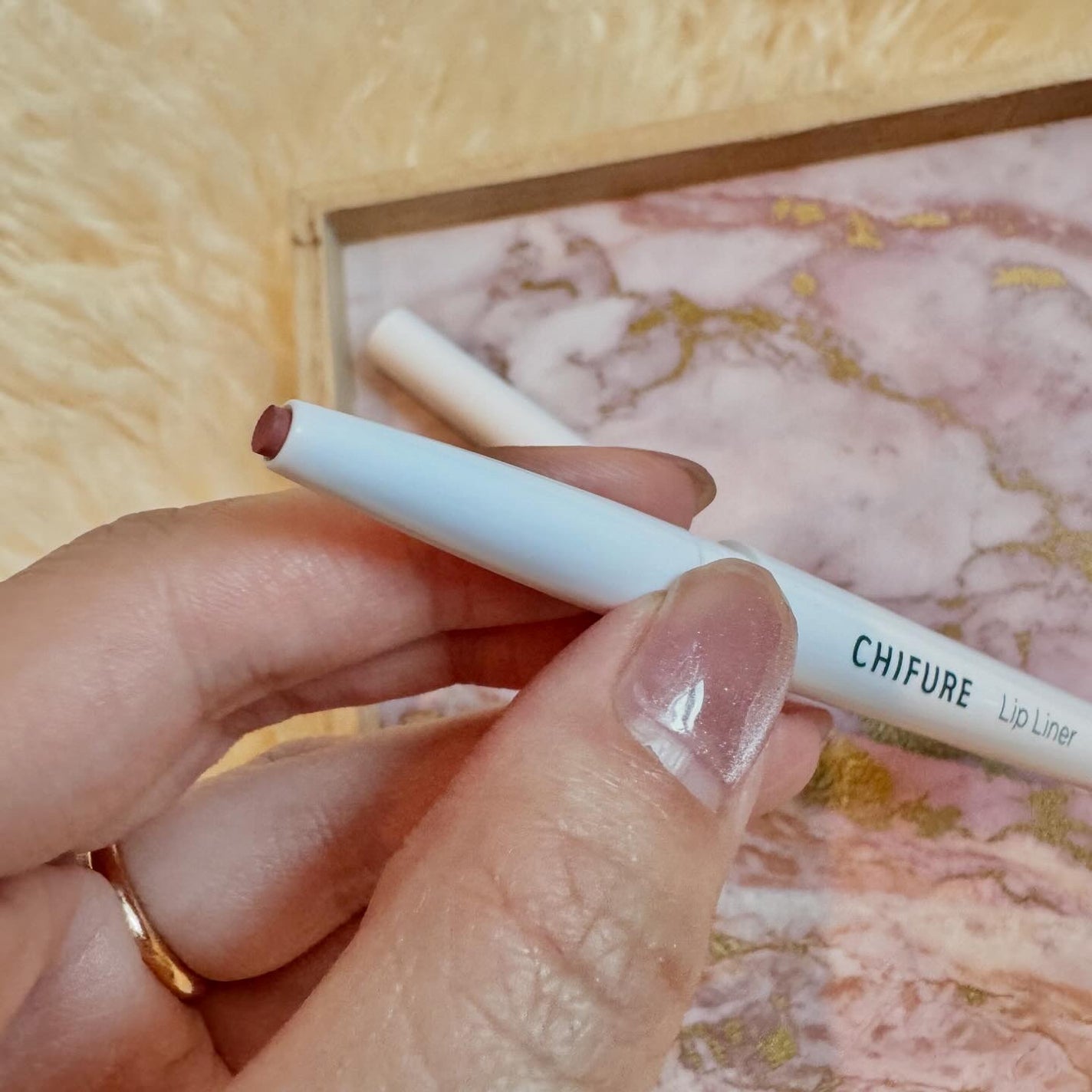 リップ ライナー/ちふれ/リップライナーを使ったクチコミ(2枚目)