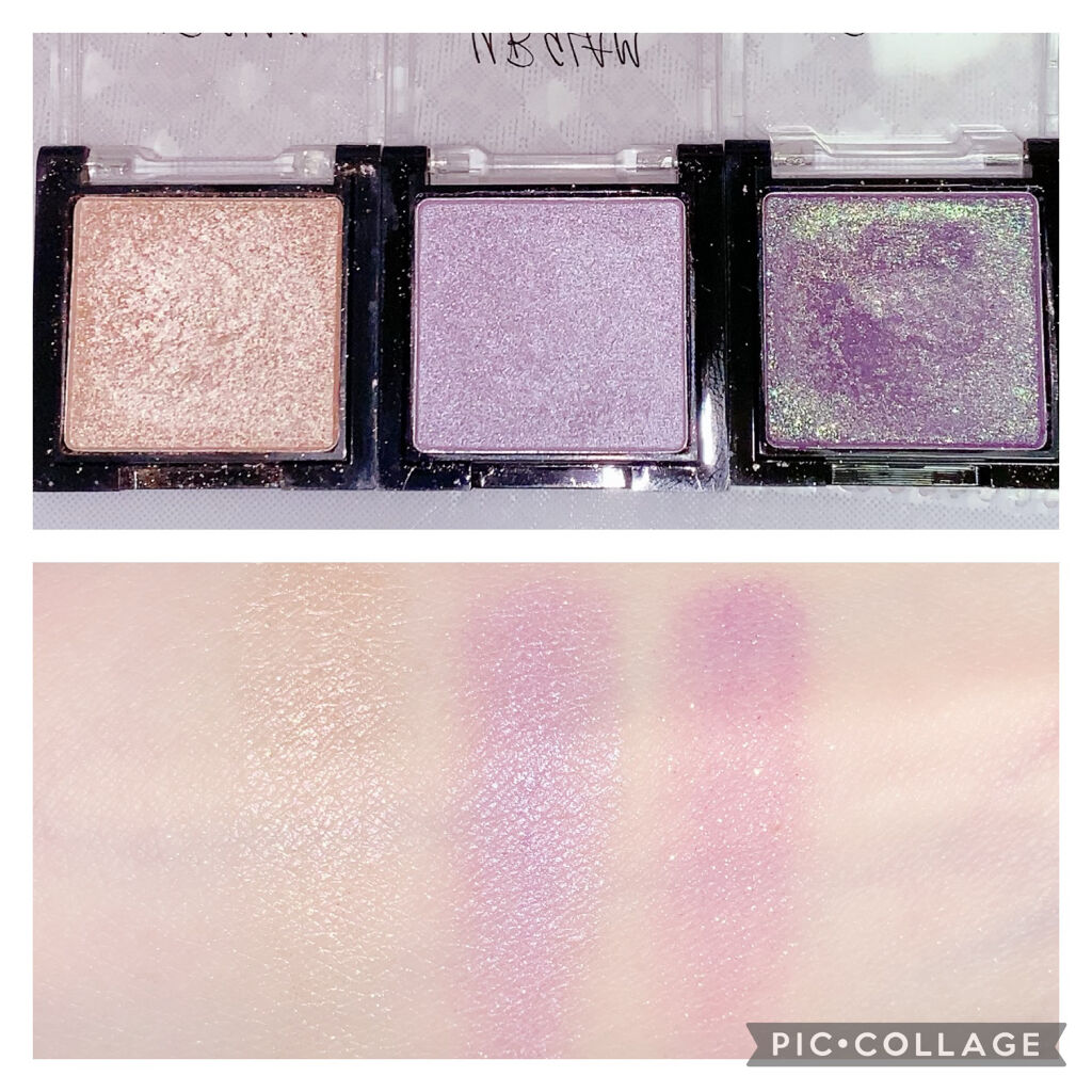 UR GLAM　POWDER EYESHADOW/U R GLAM/単色アイシャドウを使ったクチコミ（2枚目）