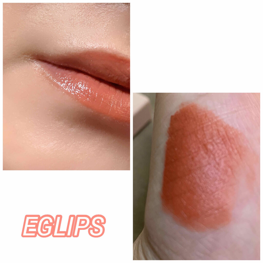 ブラーパウダーティント/EGLIPS/リップティントを使ったクチコミ（3枚目）