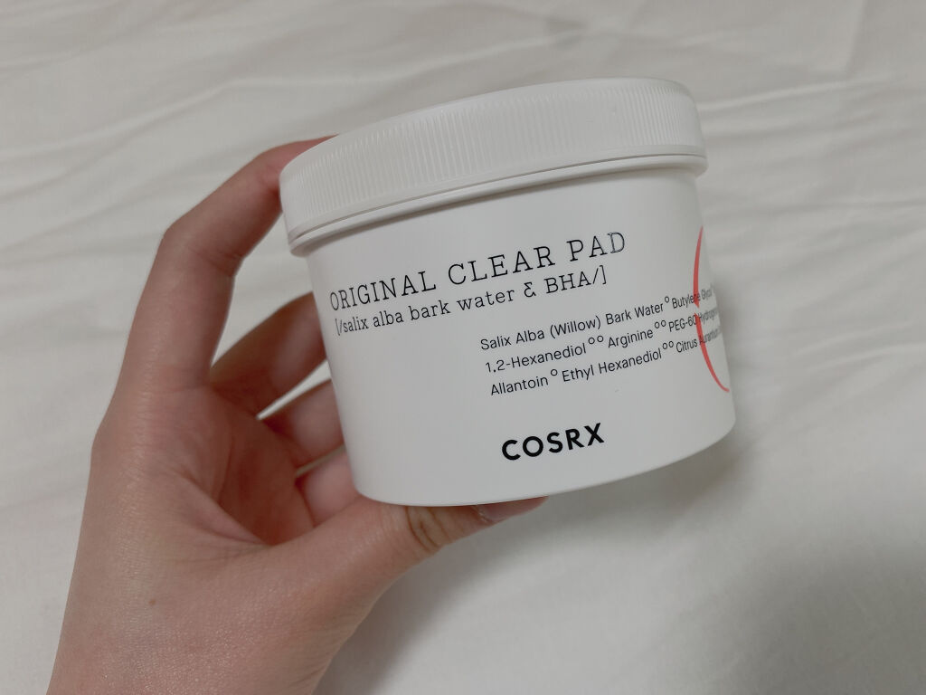 ワンステップオリジナルクリアパッド/COSRX/トナーパッドを使ったクチコミ（1枚目）