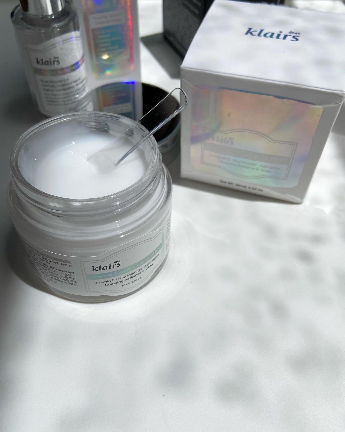 フレッシュリージュースドビタミンEマスク(90g)/Klairs/フェイスクリームを使ったクチコミ(6枚目)