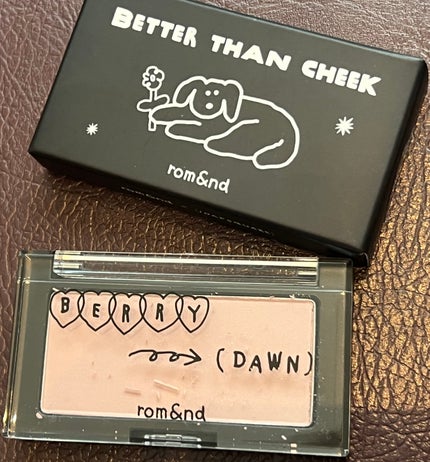 ベターザンチーク B02 ベリーダウン(rom&nd×INAPSQUARE)/rom&nd/パウダーチークの画像