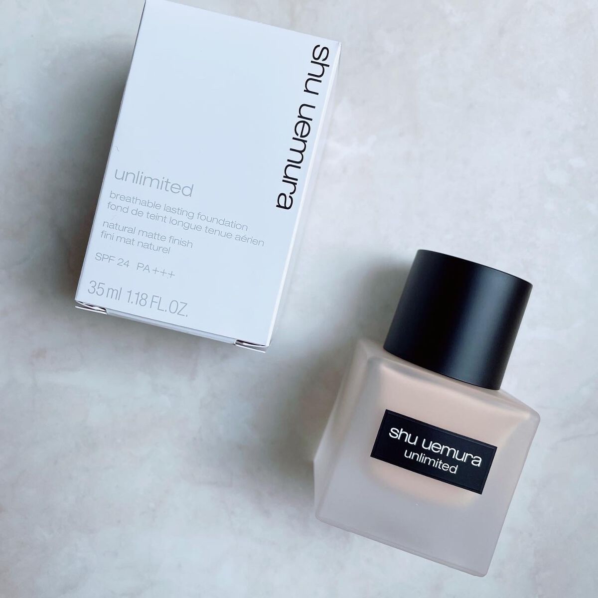 (旧)アンリミテッド ラスティング フルイド/shu uemura/リキッドファンデーションを使ったクチコミ(1枚目)