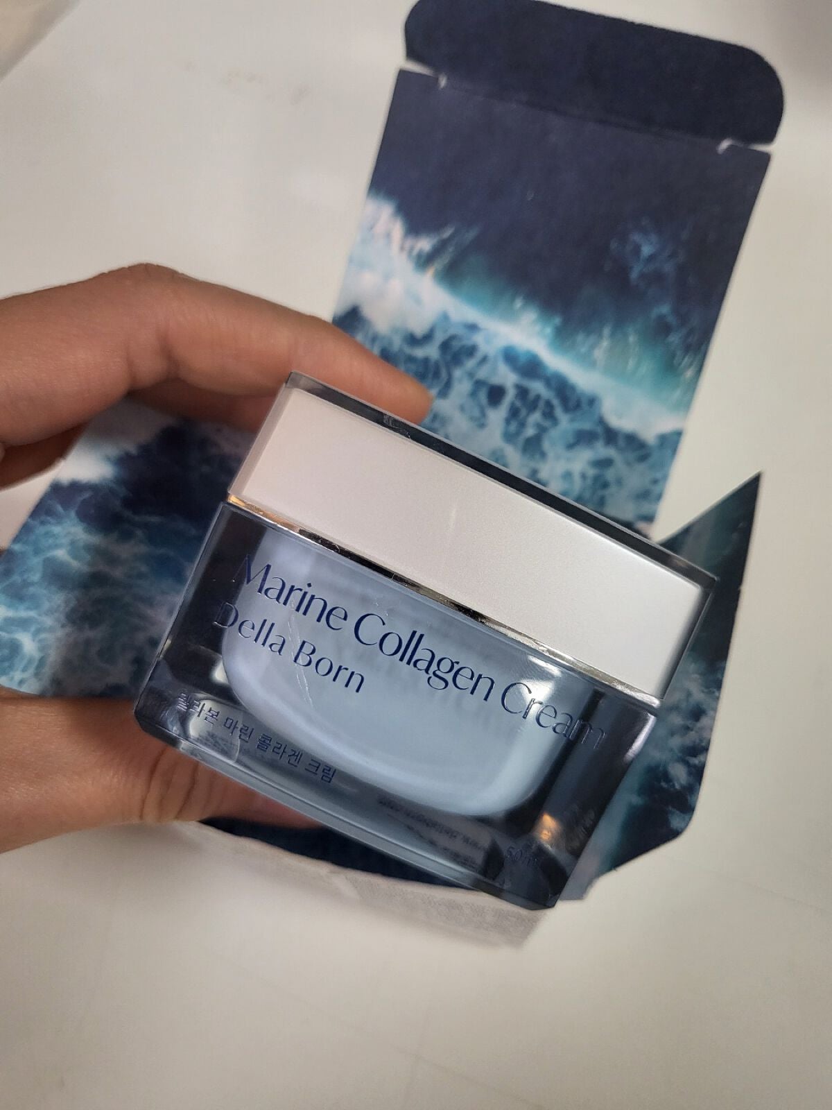 Marine Collagen Cream/dellaborn/フェイスクリームを使ったクチコミ(1枚目)