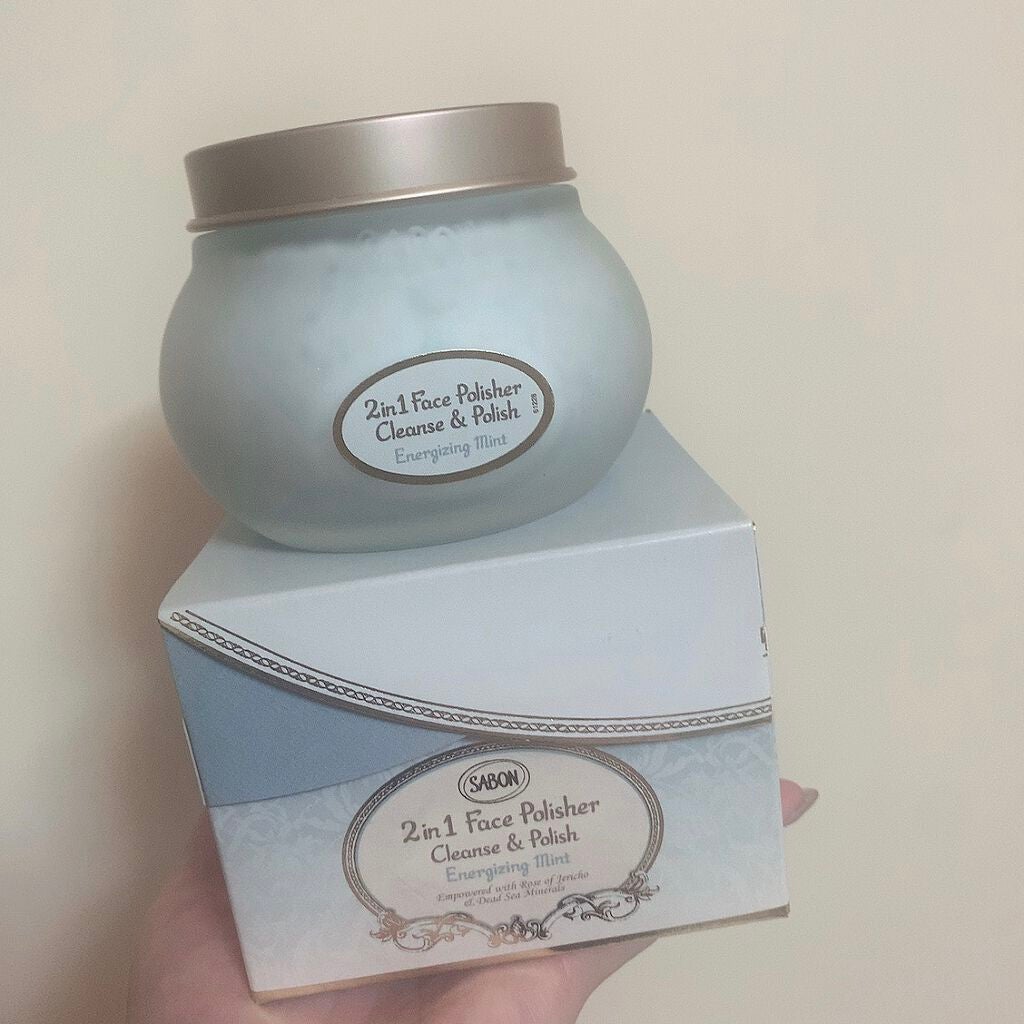 フェイスポリッシャー リフレッシング(ミント)/SABON/スクラブ・ゴマージュを使ったクチコミ(1枚目)