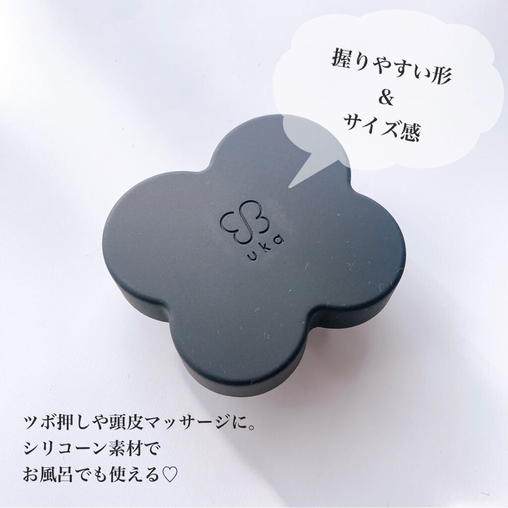 uka scalp brush kenzan/uka/スカルプブラシを使ったクチコミ(2枚目)