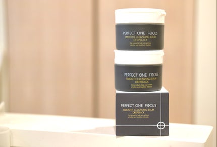 パーフェクトワンフォーカス スムースクレンジングバーム ディープブラック/PERFECT ONE FOCUS/クレンジングバームを使ったクチコミ(1枚目)