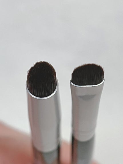 ポイントメイクアップブラシセット/ロージーローザ/メイクブラシを使ったクチコミ(4枚目)