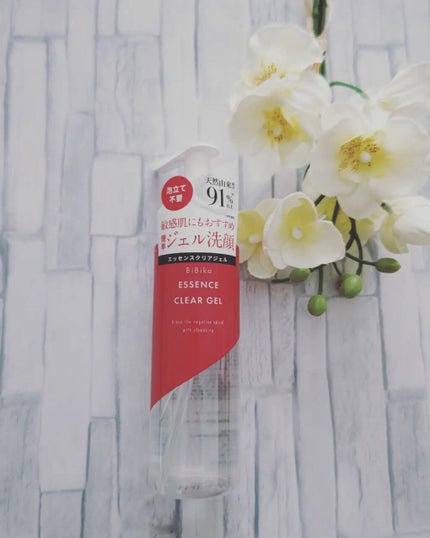 エッセンスクリアジェル/BiBika/その他洗顔料を使ったクチコミ(2枚目)