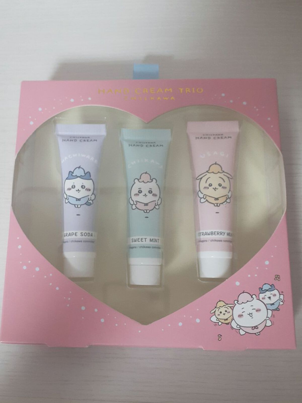 CWハンドクリームトリオ〈PINK〉/SHOBIDO/ハンドクリームを使ったクチコミ（1枚目）