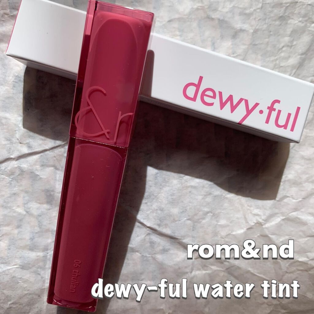 デュイフルウォーターティント/rom&nd/リップティントを使ったクチコミ（2枚目）
