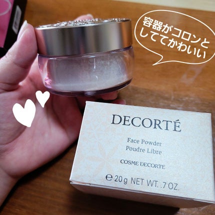 フェイスパウダー/DECORTÉ/ルースパウダーを使ったクチコミ(2枚目)