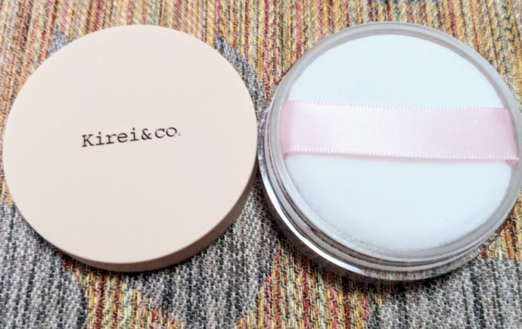 フィニッシングパウダー/Kirei&co./ルースパウダーを使ったクチコミ（1枚目）