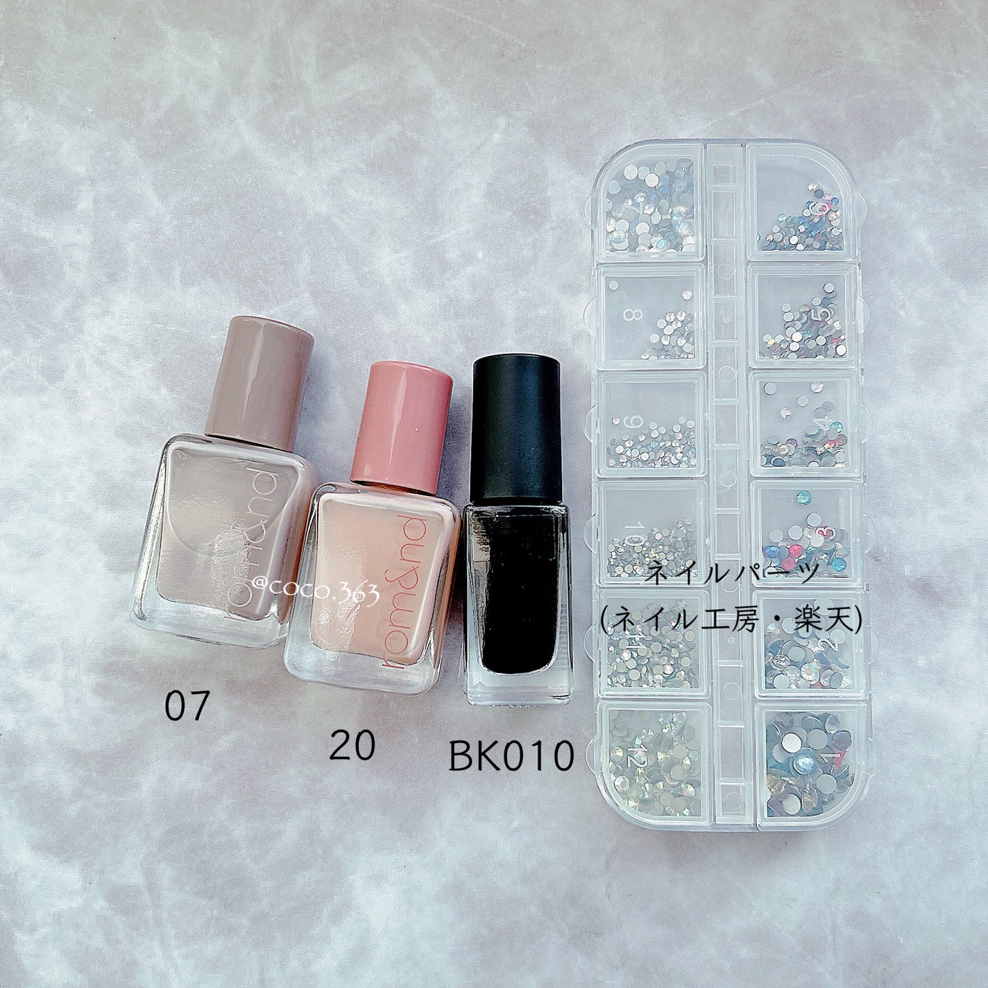 ネイルパーツ/ネイル工房/ネイルチップ・パーツを使ったクチコミ(6枚目)